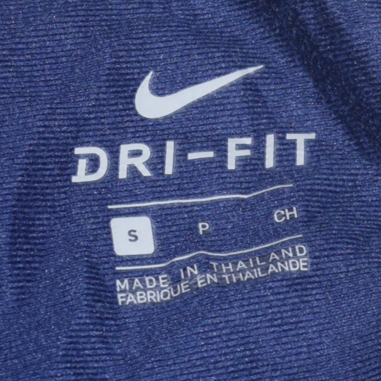 Nike Men's Blue Dri-FIT Long Sleeve Running T-Shirt Size S