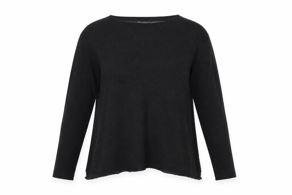 River Island Women’s Black Size 10 Crew Neck Long Sleeve Jumper