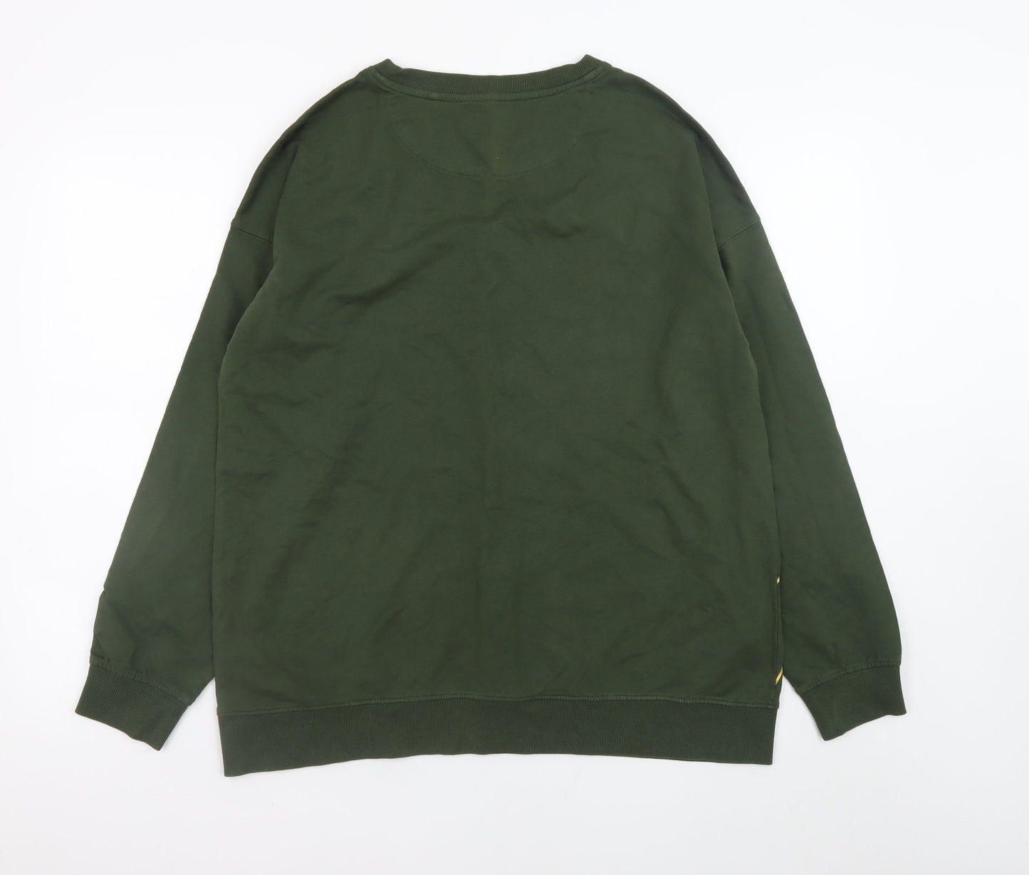 Next Men’s Green Graphic Print Cotton Sweatshirt Size L