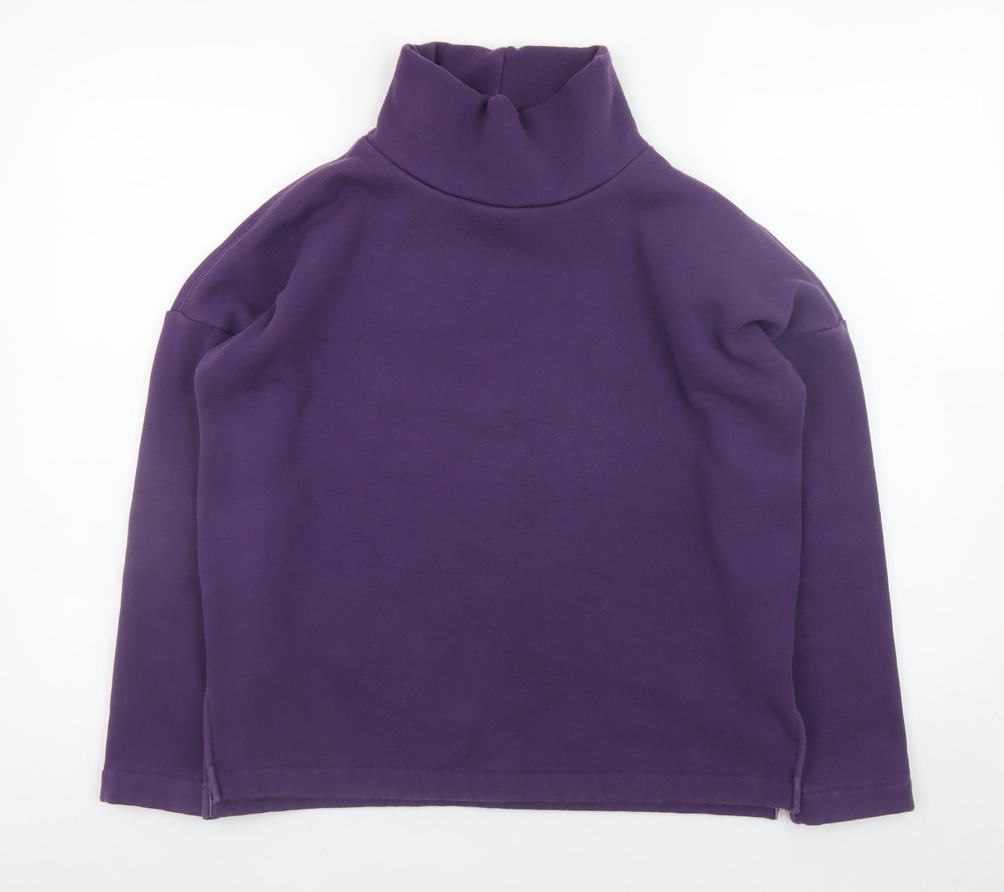Next Women's Purple High Neck Pullover Sweatshirt Size 10
