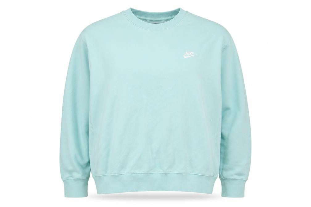 Nike Women Mint Green Crew Neck Pullover Sweatshirt Size M