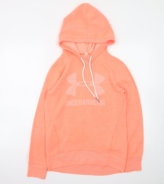 Under Armour Women’s Coral Pullover Hoodie XXS Loose Fit Logo Sweatshirt