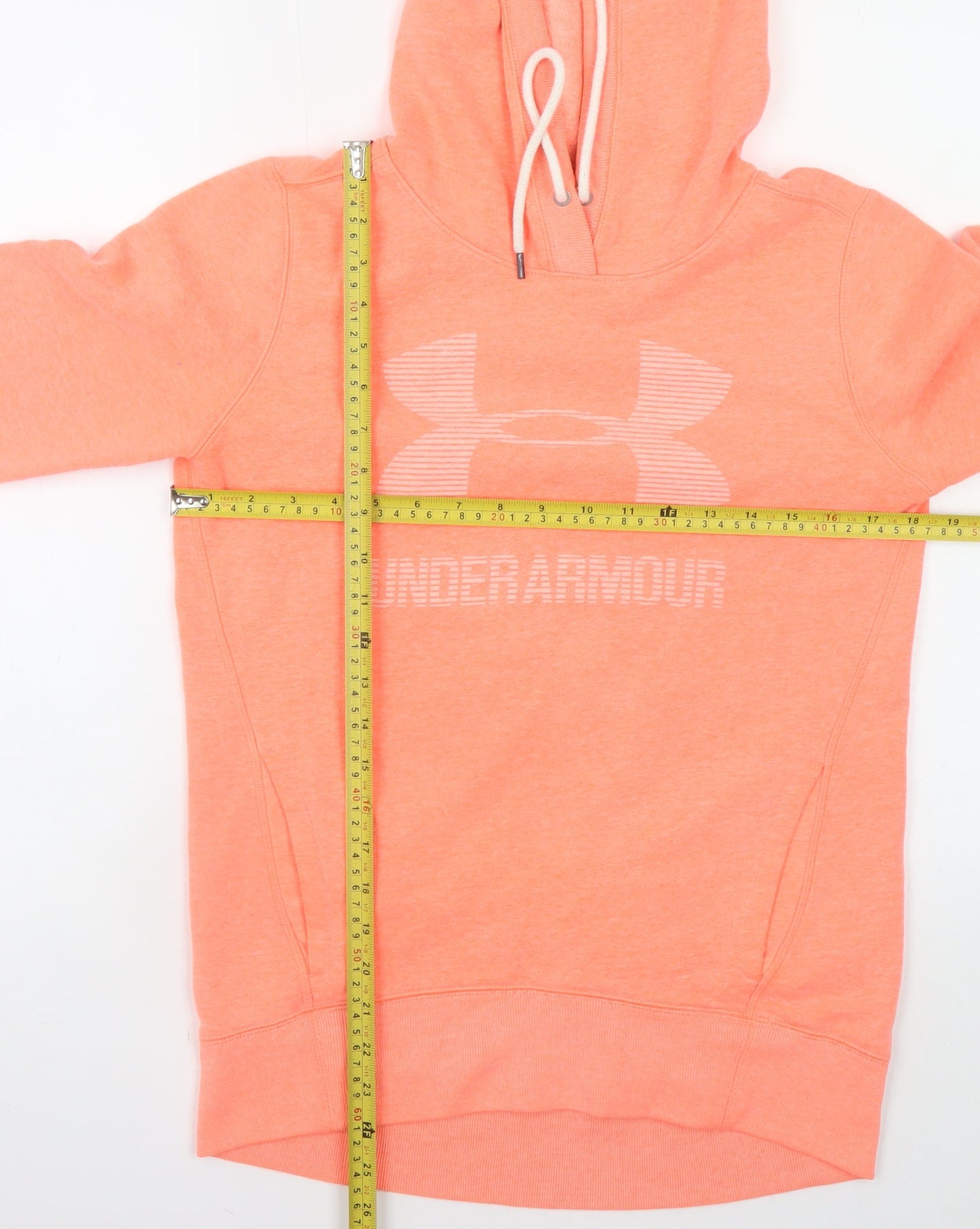 Under Armour Women’s Coral Pullover Hoodie XXS Loose Fit Logo Sweatshirt