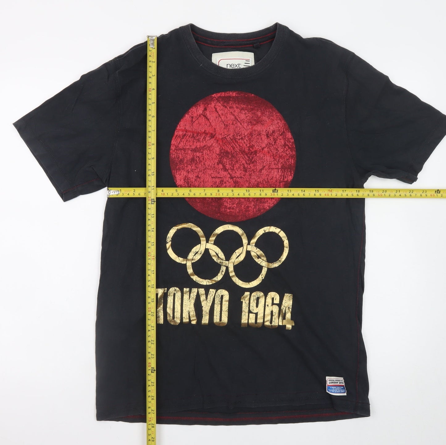 Next Men’s Black Tokyo 1964 Olympic Graphic T-Shirt Size M