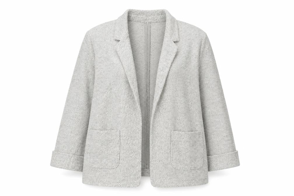 Tu Women Grey Cardigan Knit Long Sleeve Size 14