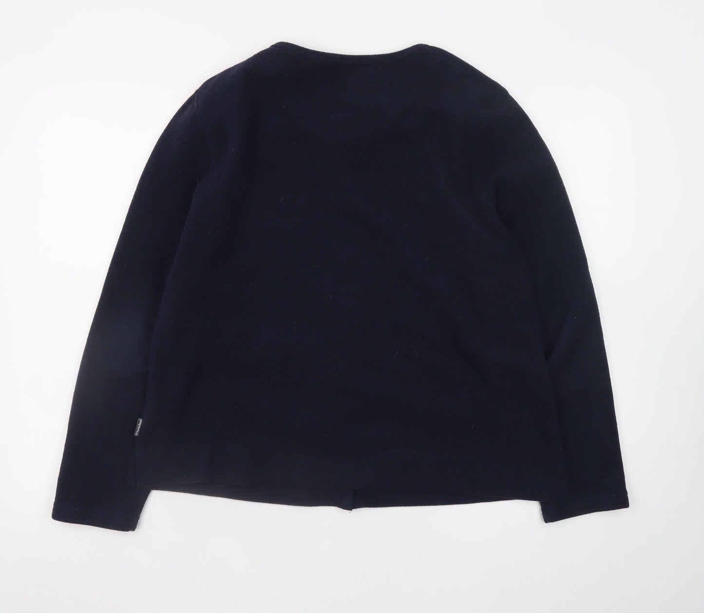Hawkshead Women's Blue Fleece Jacket Size 18 Regular Lightweight