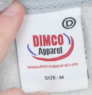 Dimco Apparel Men's Grey Pullover Hoodie M San Francisco Embroidered