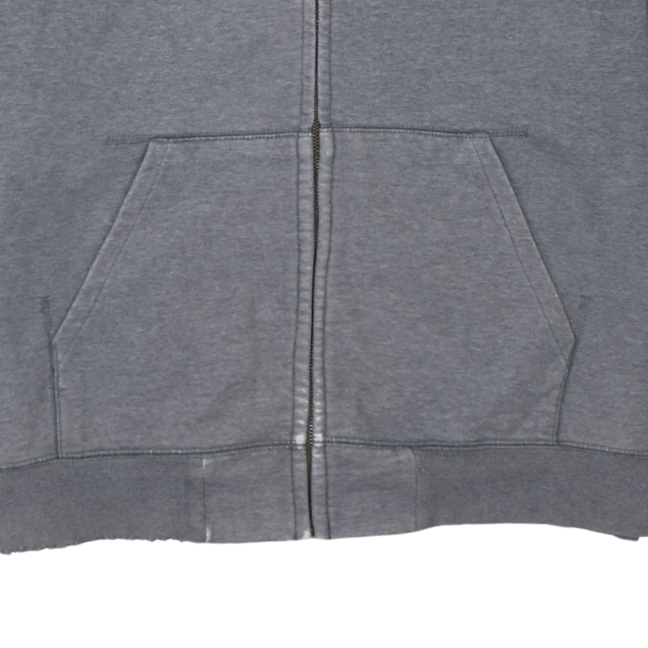 Carhartt Men's Grey Full Zip Hoodie XL Heavyweight Fleece