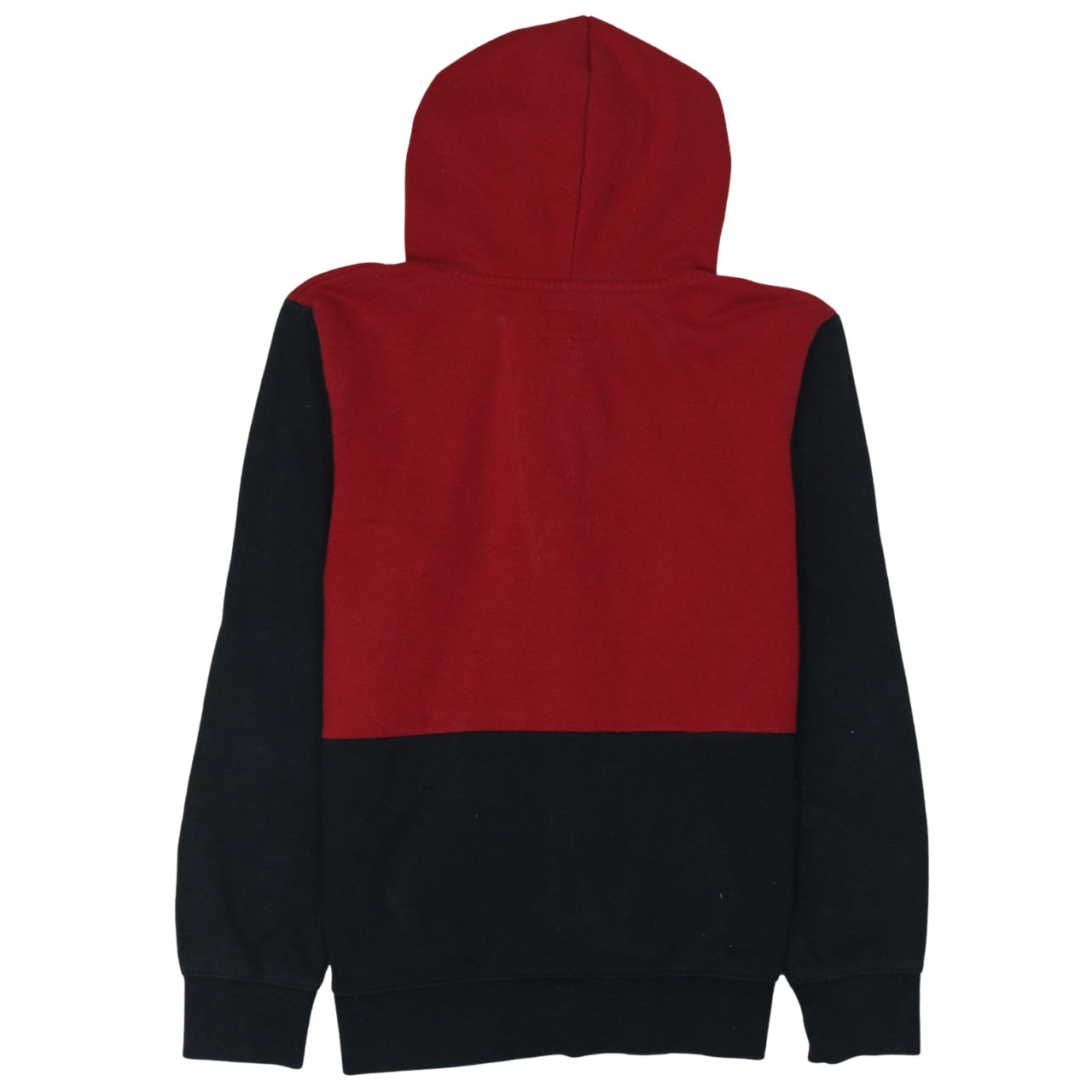 Jordan Boys Red Black Full Zip Hoodie Fleece Jacket XL Colourblock