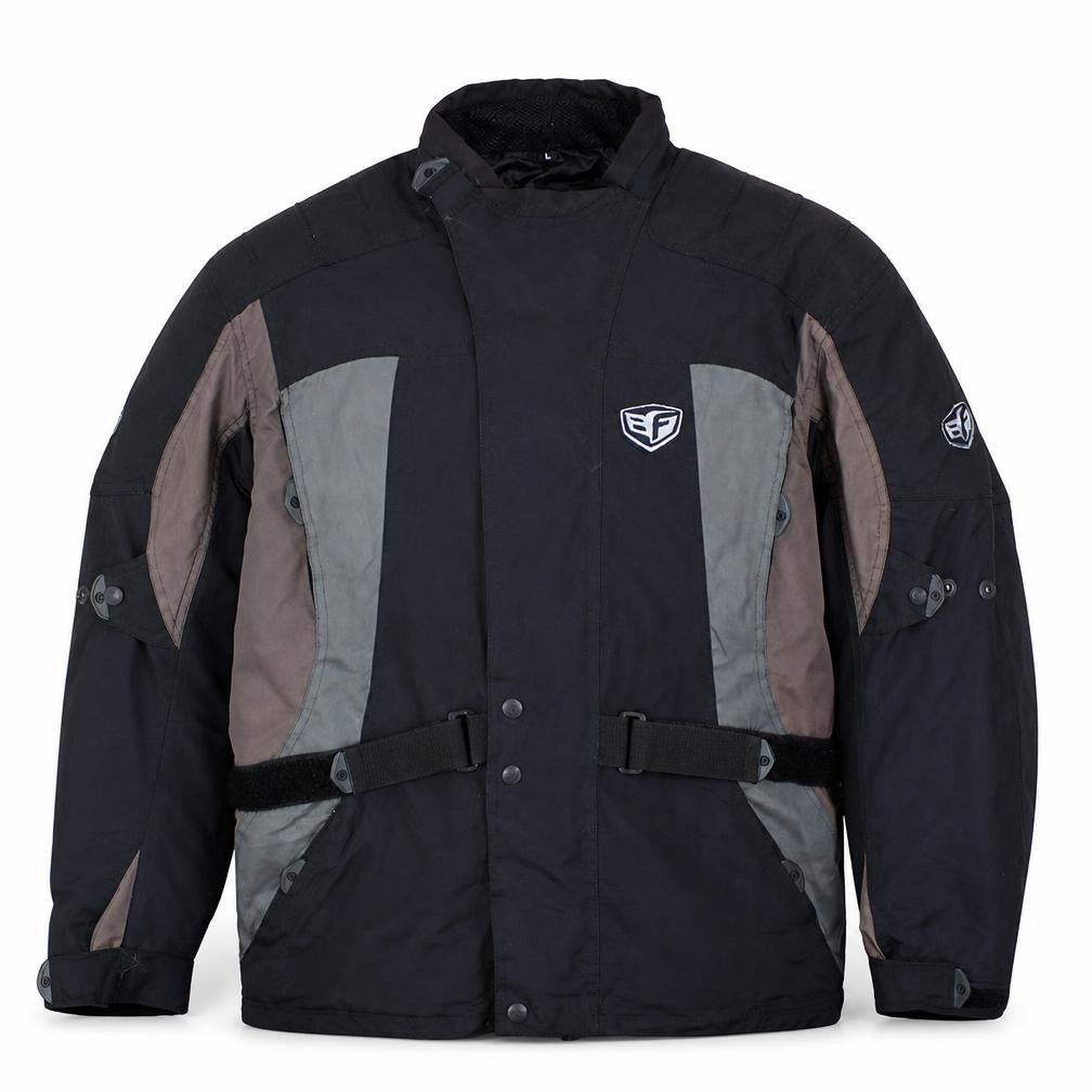 EF Motorcycle Hardwear Men's Black L Waterproof Motorcycle Jacket