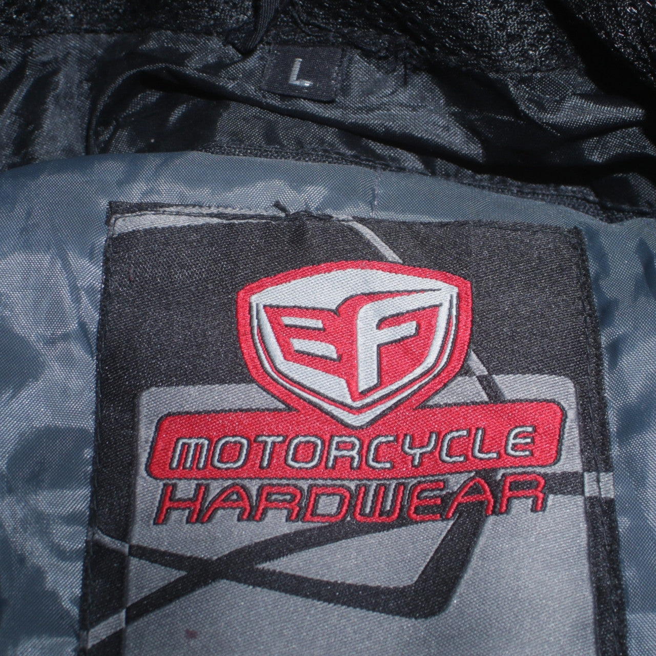 EF Motorcycle Hardwear Men's Black L Waterproof Motorcycle Jacket