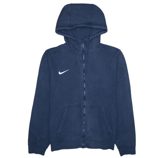 Nike Men's Blue Full Zip Hoodie Sweatshirt Size M