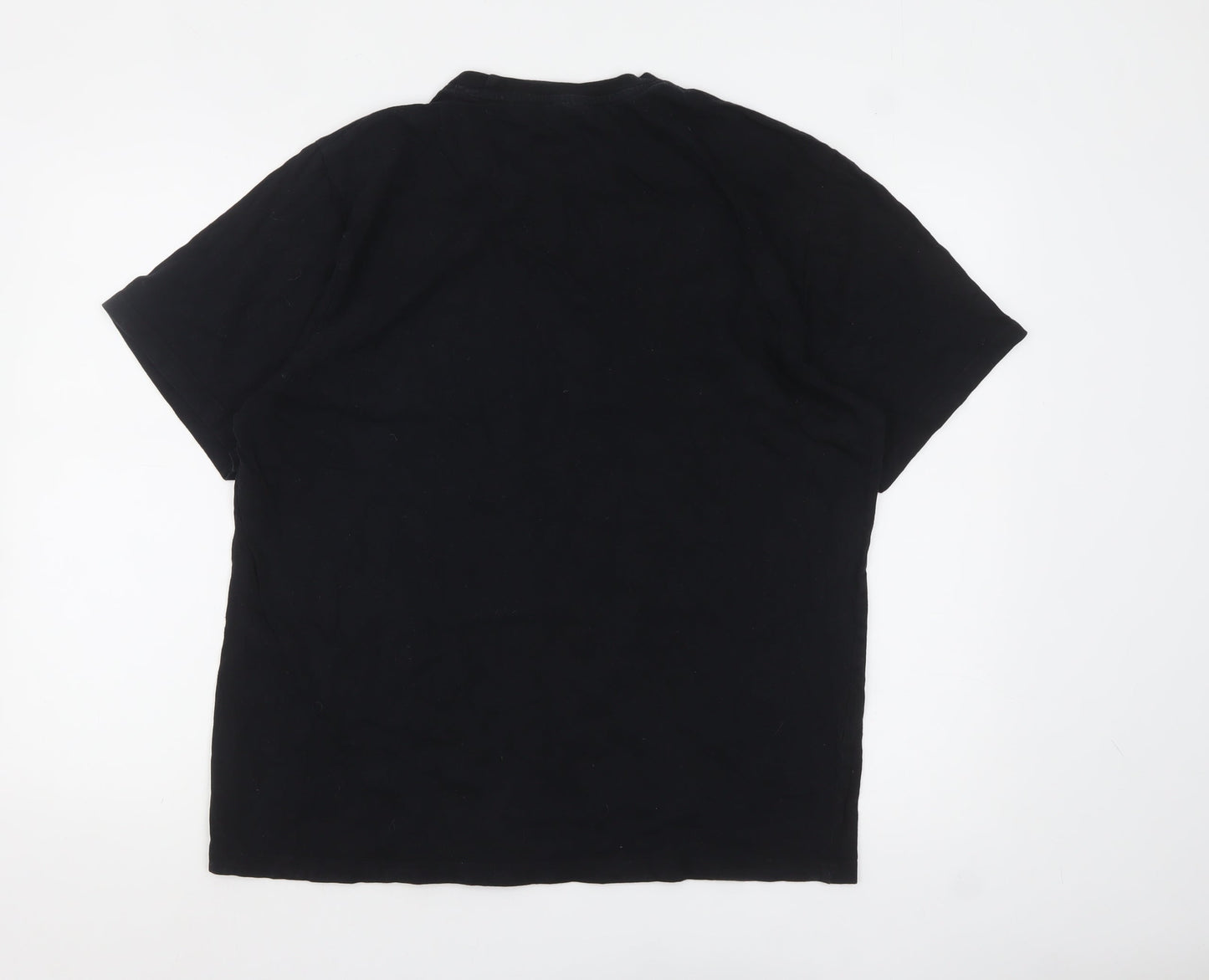 Star Wars Men's Black Cotton Graphic T-Shirt L