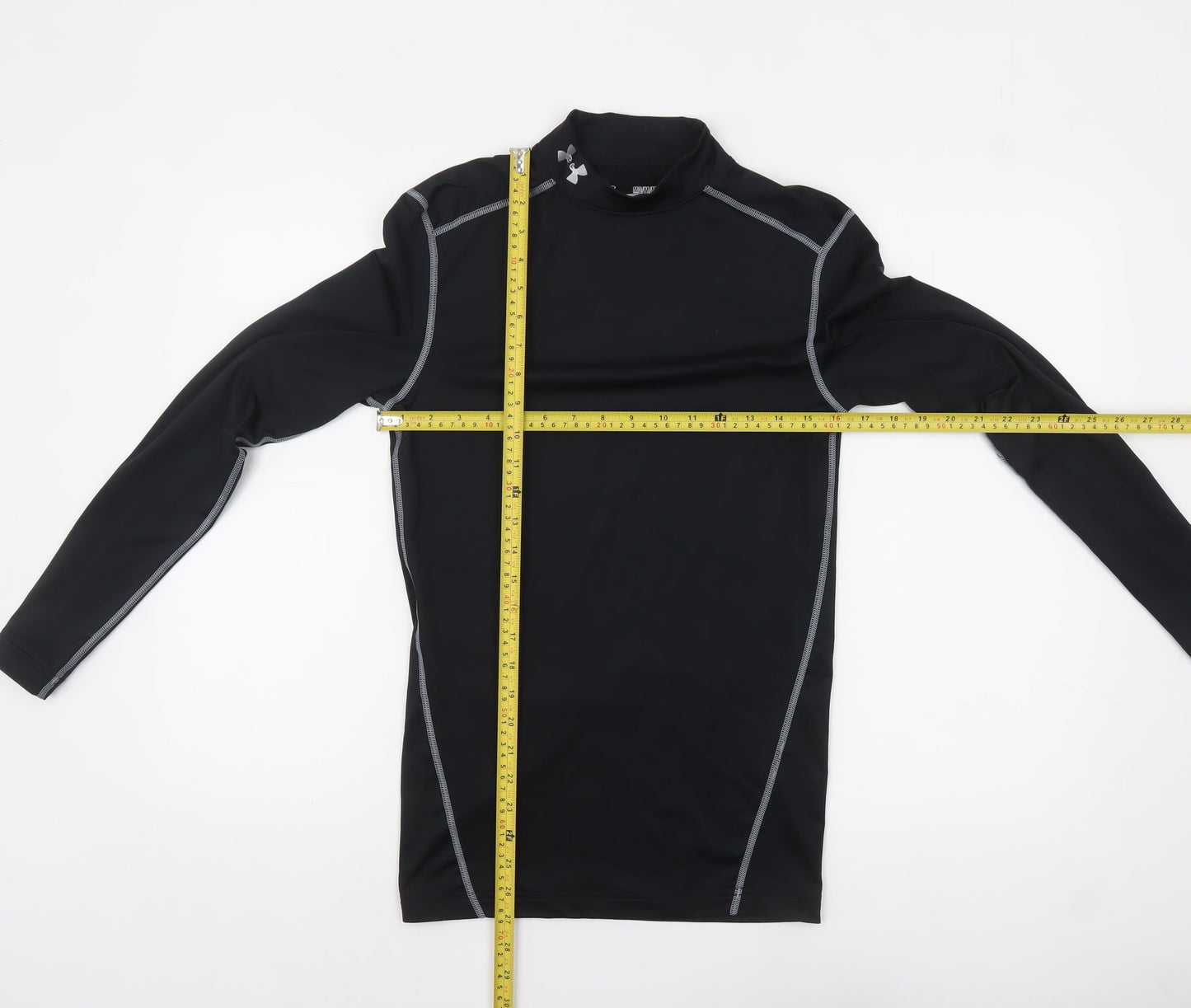 Under Armour Men's Black ColdGear Compression Long Sleeve Top Size M