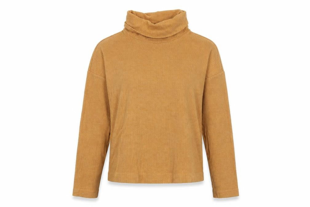 Uniqlo Women’s Brown Heattech Roll Neck Long Sleeve Top Size 10