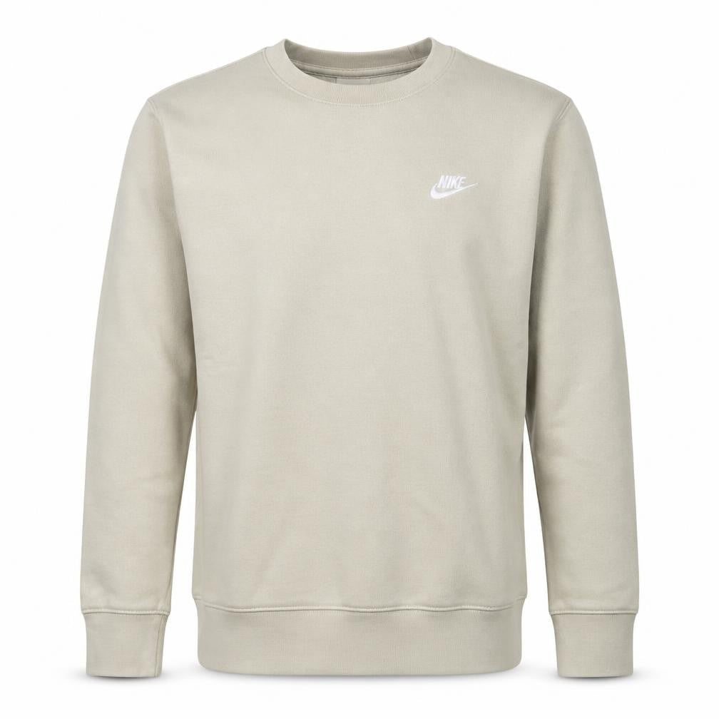 Nike Men's Beige XS Pullover Crew Neck Sweatshirt