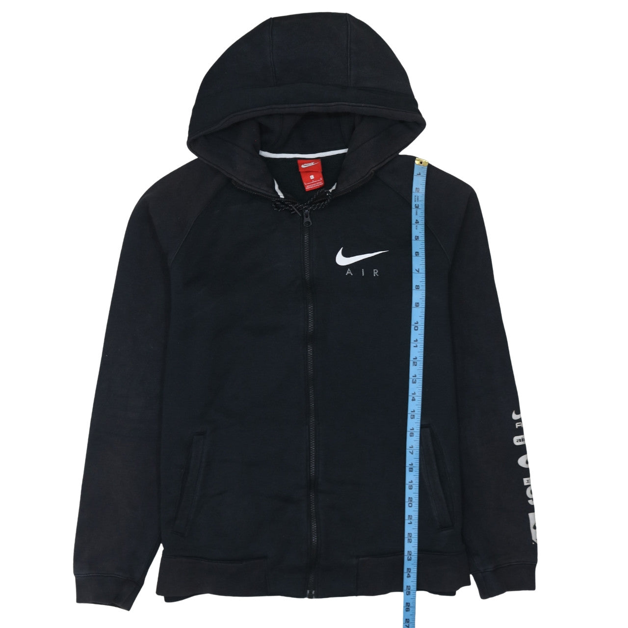 Nike Men's Black Air Full Zip Hoodie L Sportswear