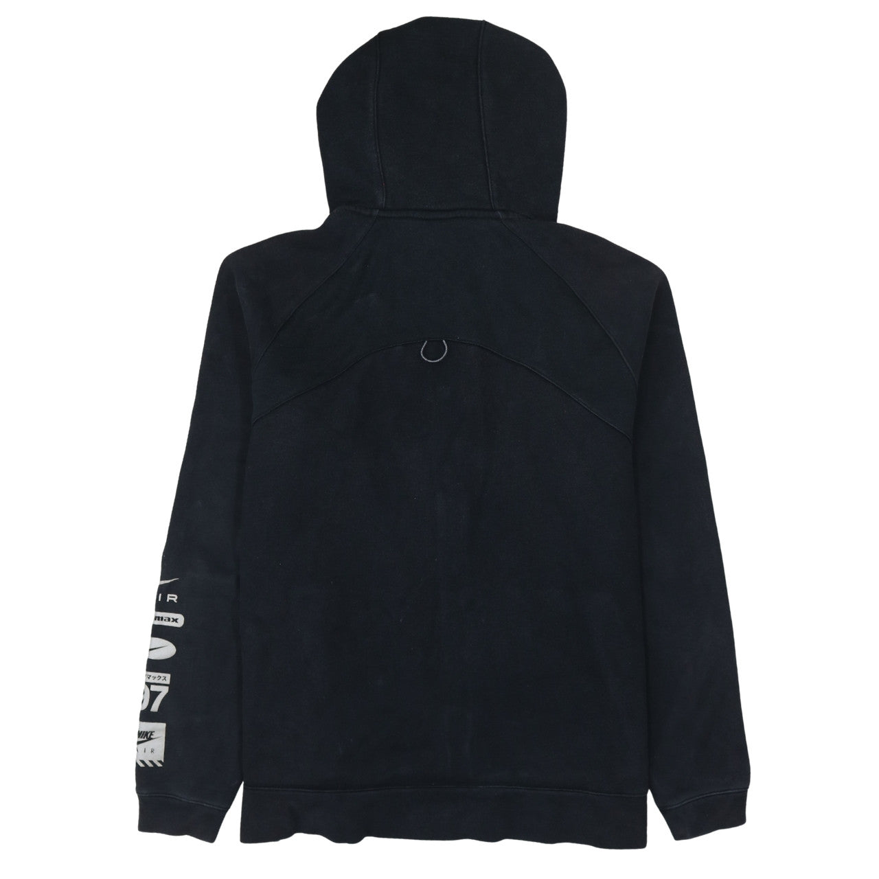 Nike Men's Black Air Full Zip Hoodie L Sportswear