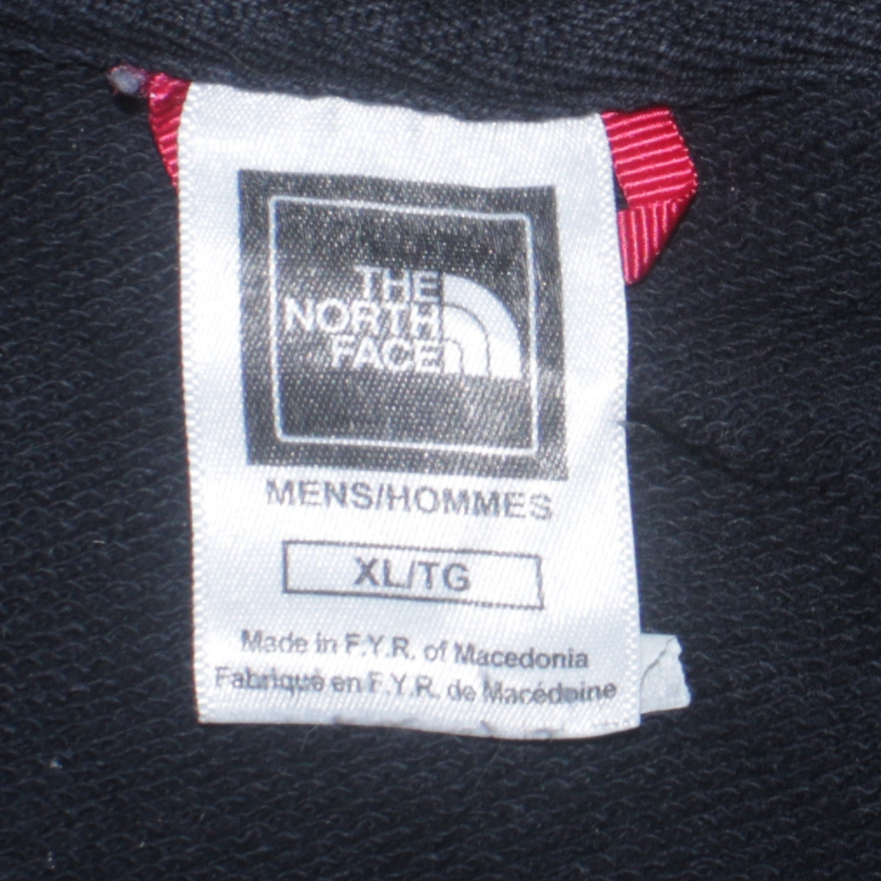 The North Face Mens Navy Blue XL Pullover Hoodie 100% Cotton Casual