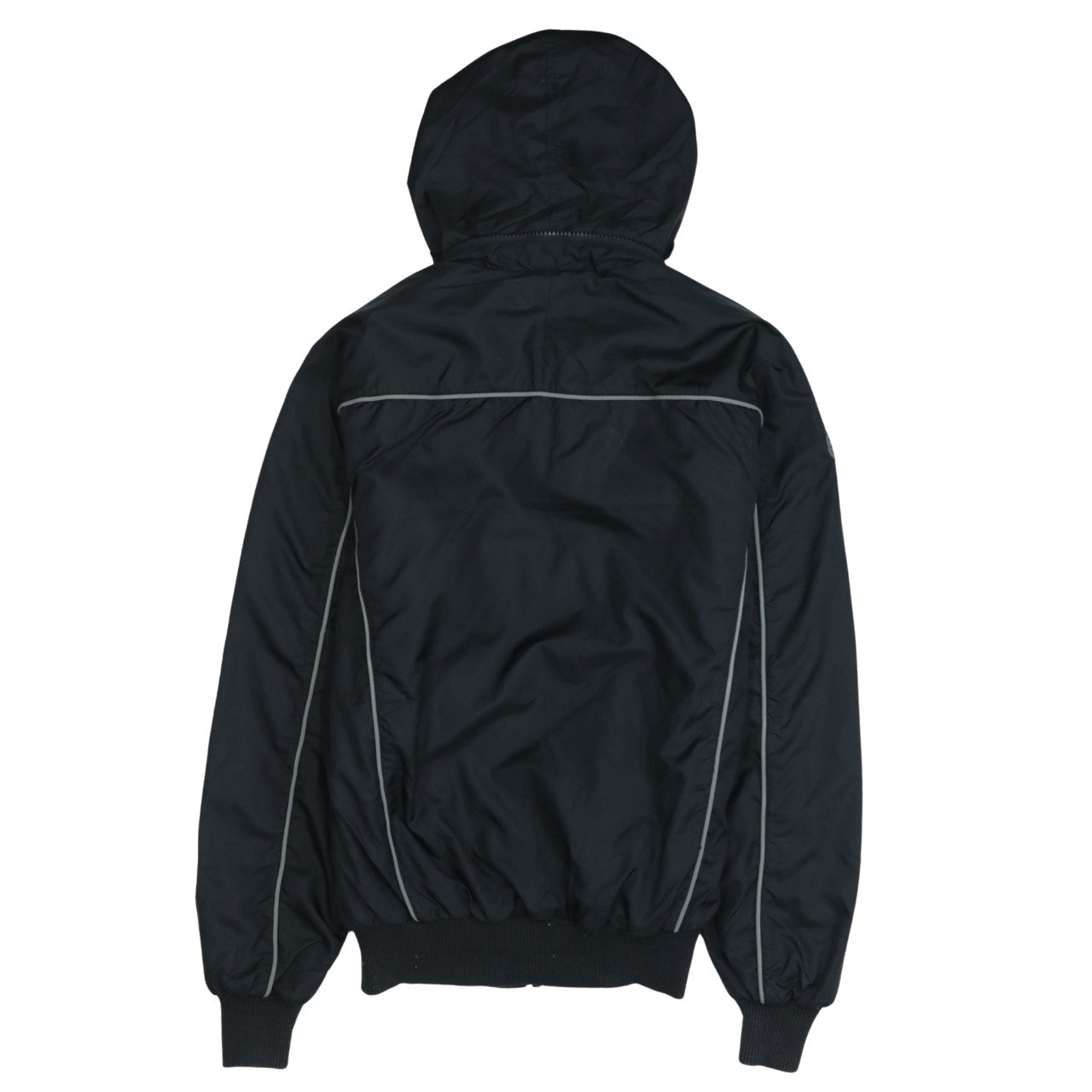 Puma Men's Black Hooded Windbreaker Jacket Size S Lightweight