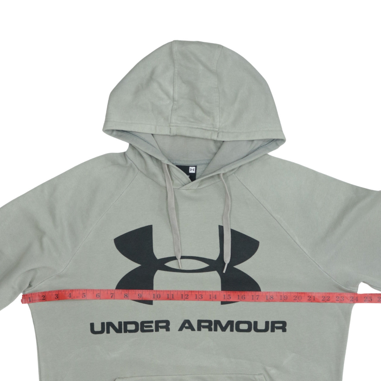 Under Armour Men's Grey Hoodie Pullover Medium Sports Logo Sweatshirt