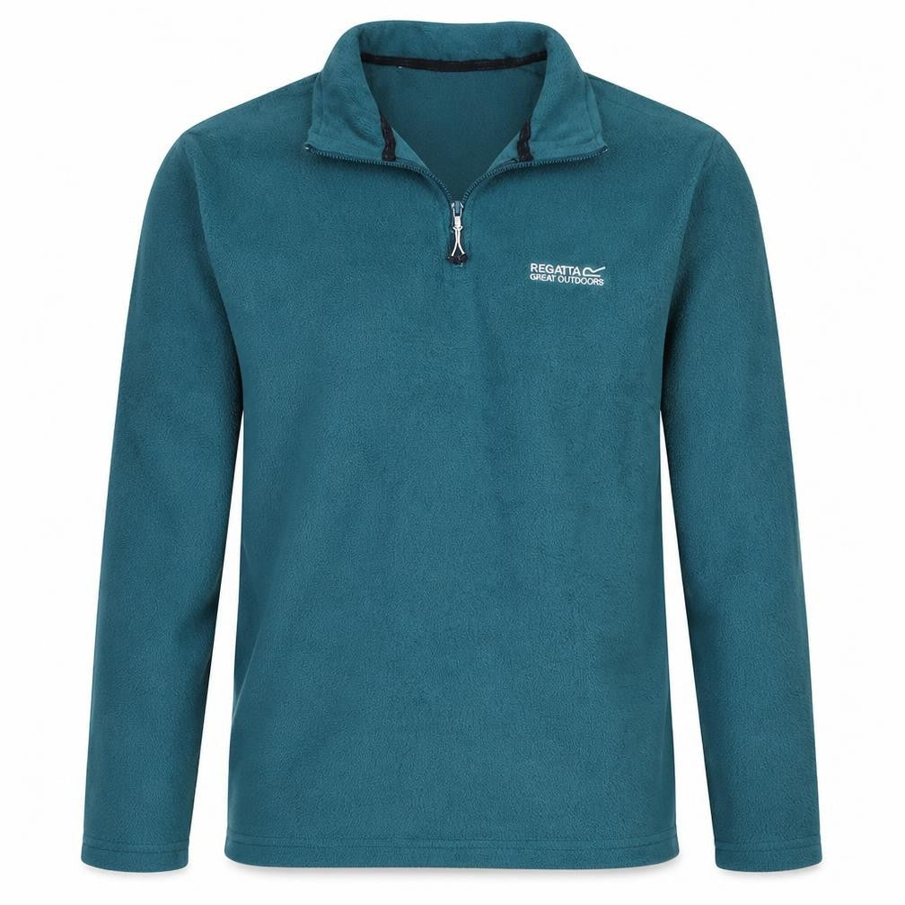 Regatta Men's Green Fleece Half Zip Outdoor Jumper Size S