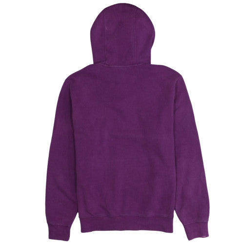 Nike Women's Purple Pullover Hoodie Small Logo Front Pocket