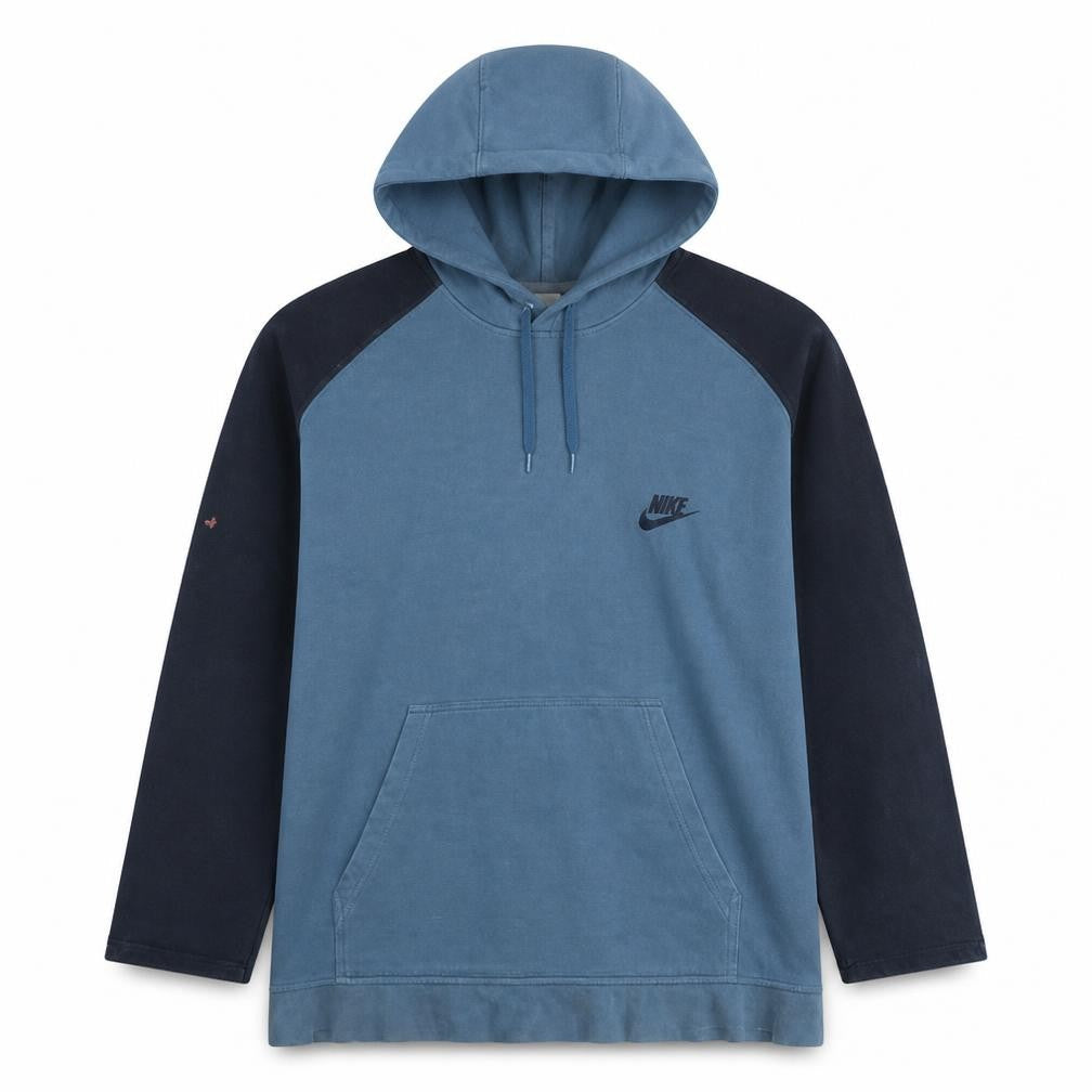 Nike Men's Blue Pullover Hoodie Medium Long Sleeve Fleece