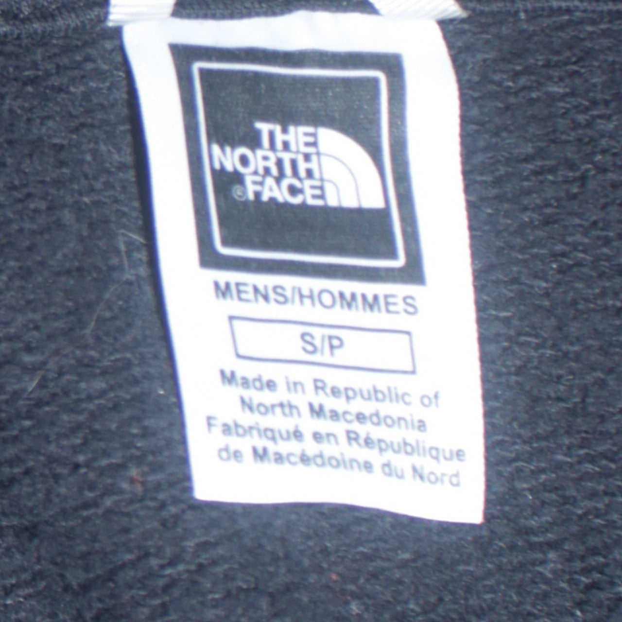 The North Face Men's Black Pullover Hoodie Small Logo Fleece