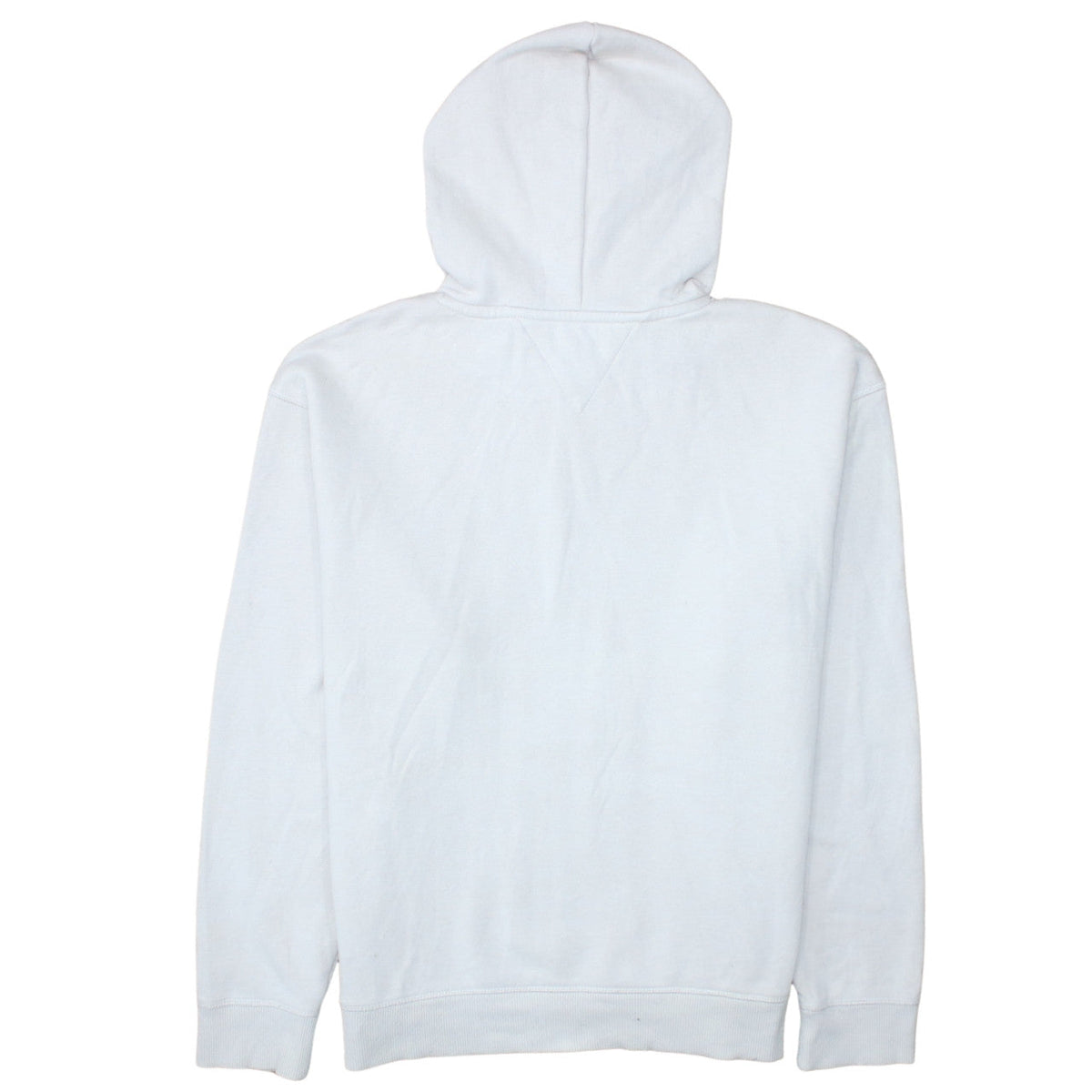Tommy Hilfiger Boys White Pullover Hoodie 176 Logo Graphic Sweatshirt