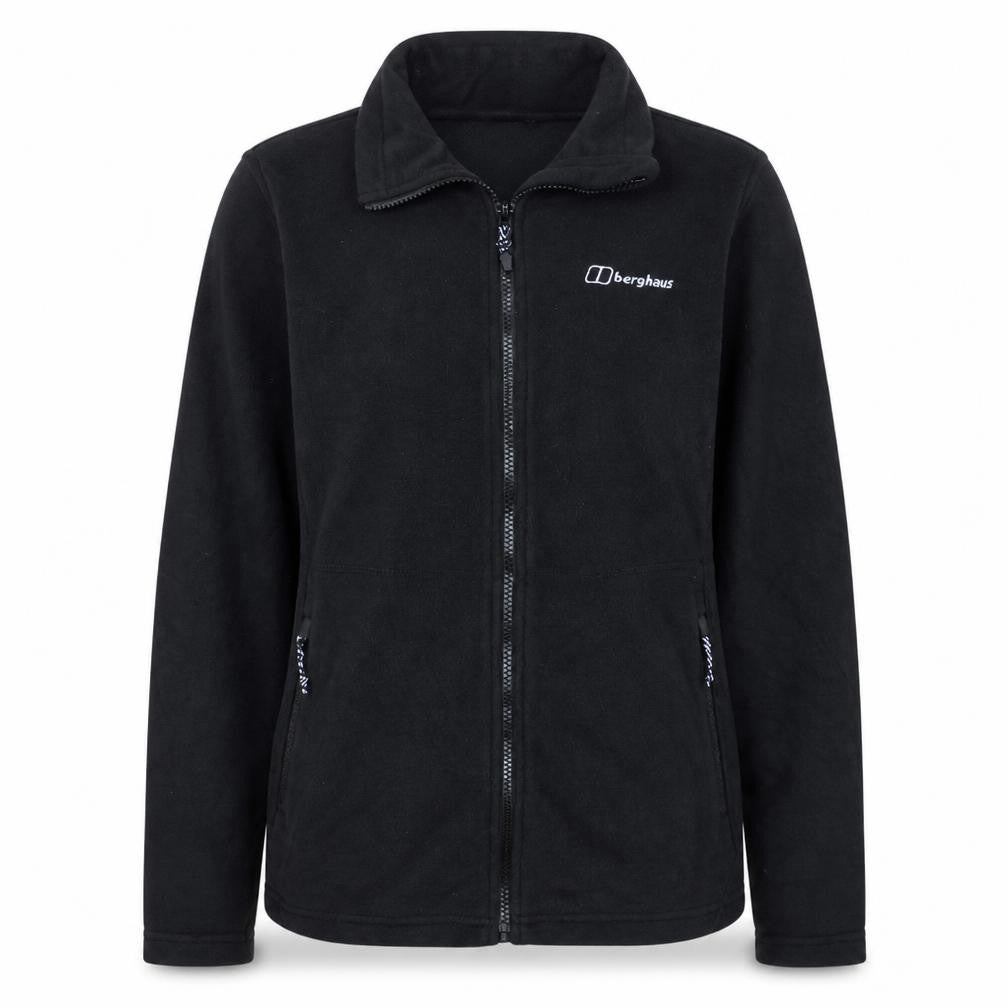Berghaus Womens Black Fleece Full Zip Jacket Size 12