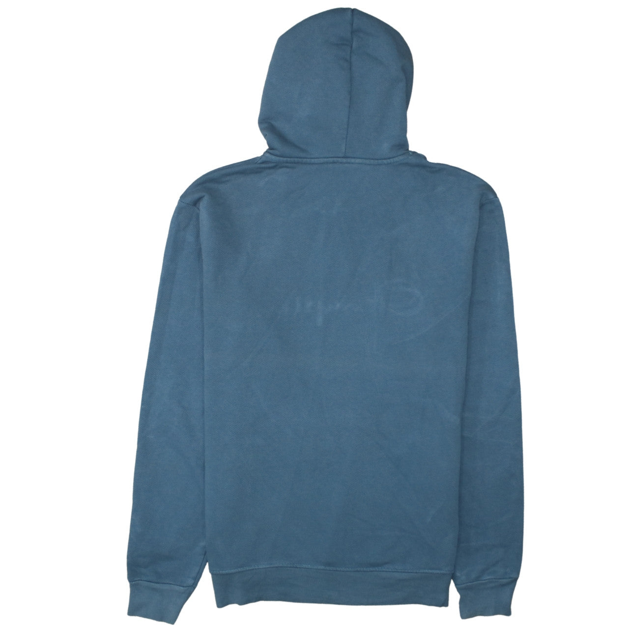 Champion Men's Blue Small Reverse Weave Pullover Hoodie