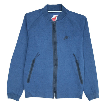 Nike Men's Blue Medium Track Jacket Full Zip Activewear