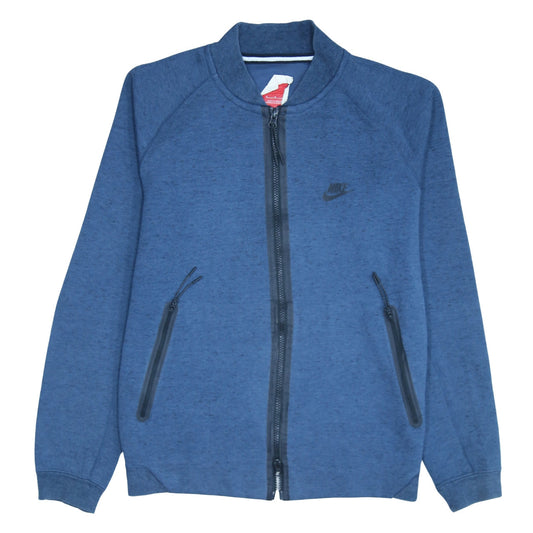 Nike Men's Blue Medium Track Jacket Full Zip Activewear