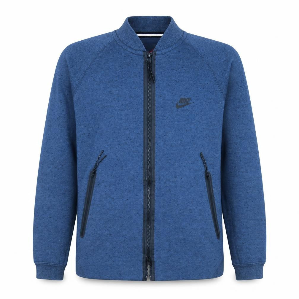 Nike Men's Blue Medium Track Jacket Full Zip Activewear