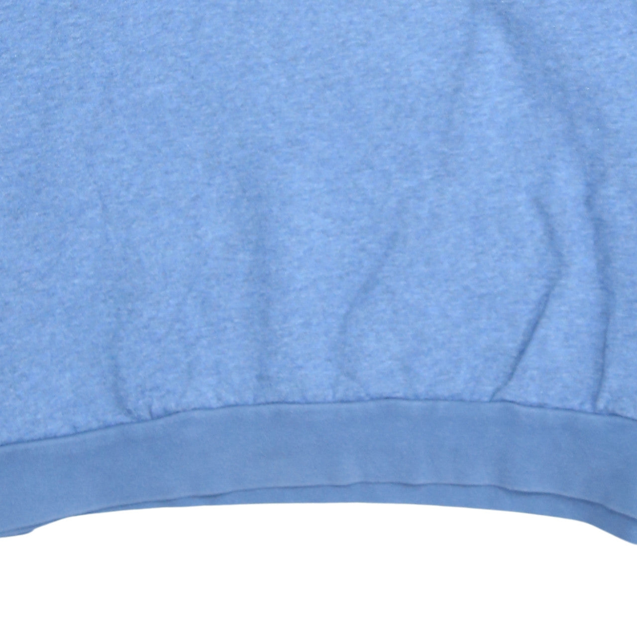 Adidas Men Blue Crew Neck Pullover Sweatshirt L Regular Fit