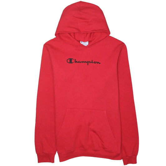 Champion Boys Red Pullover Hoodie XL Fleece Hooded Sweatshirt