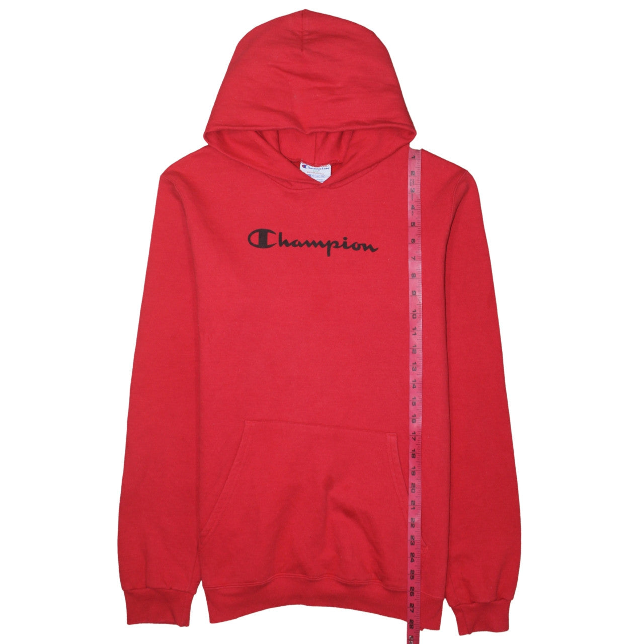 Champion Boys Red Pullover Hoodie XL Fleece Hooded Sweatshirt