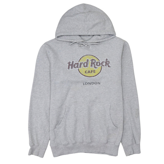 Hard Rock Cafe London Grey Women's Pullover Hoodie Size L