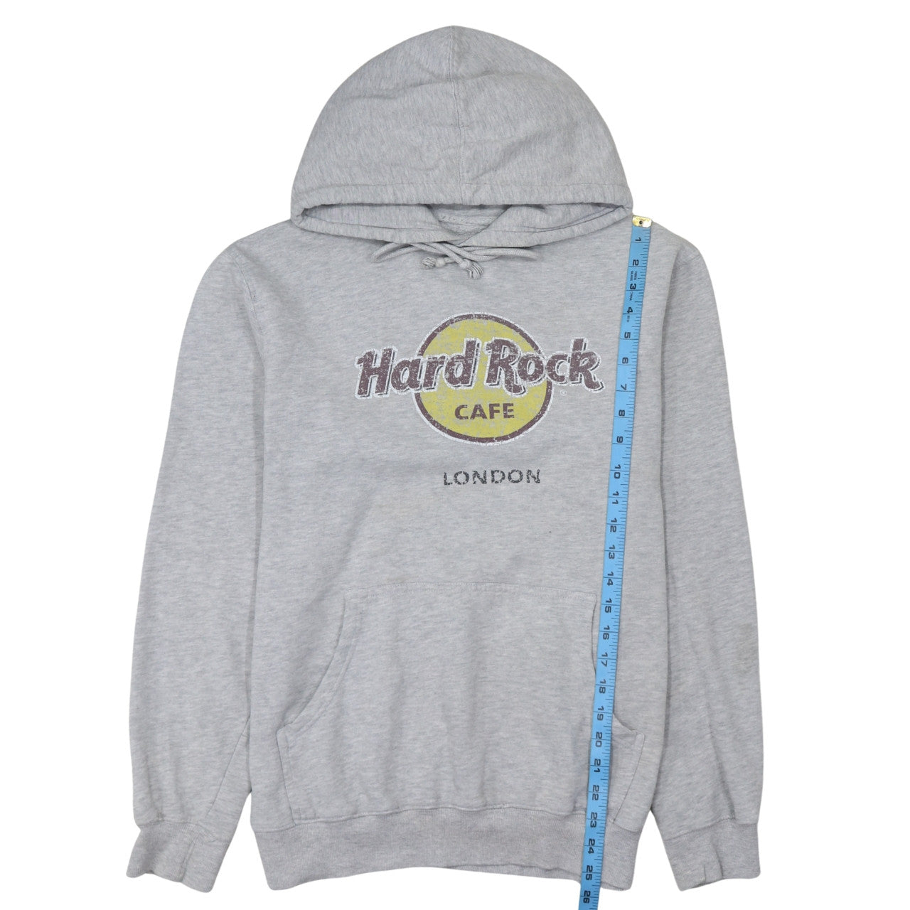 Hard Rock Cafe London Grey Women's Pullover Hoodie Size L