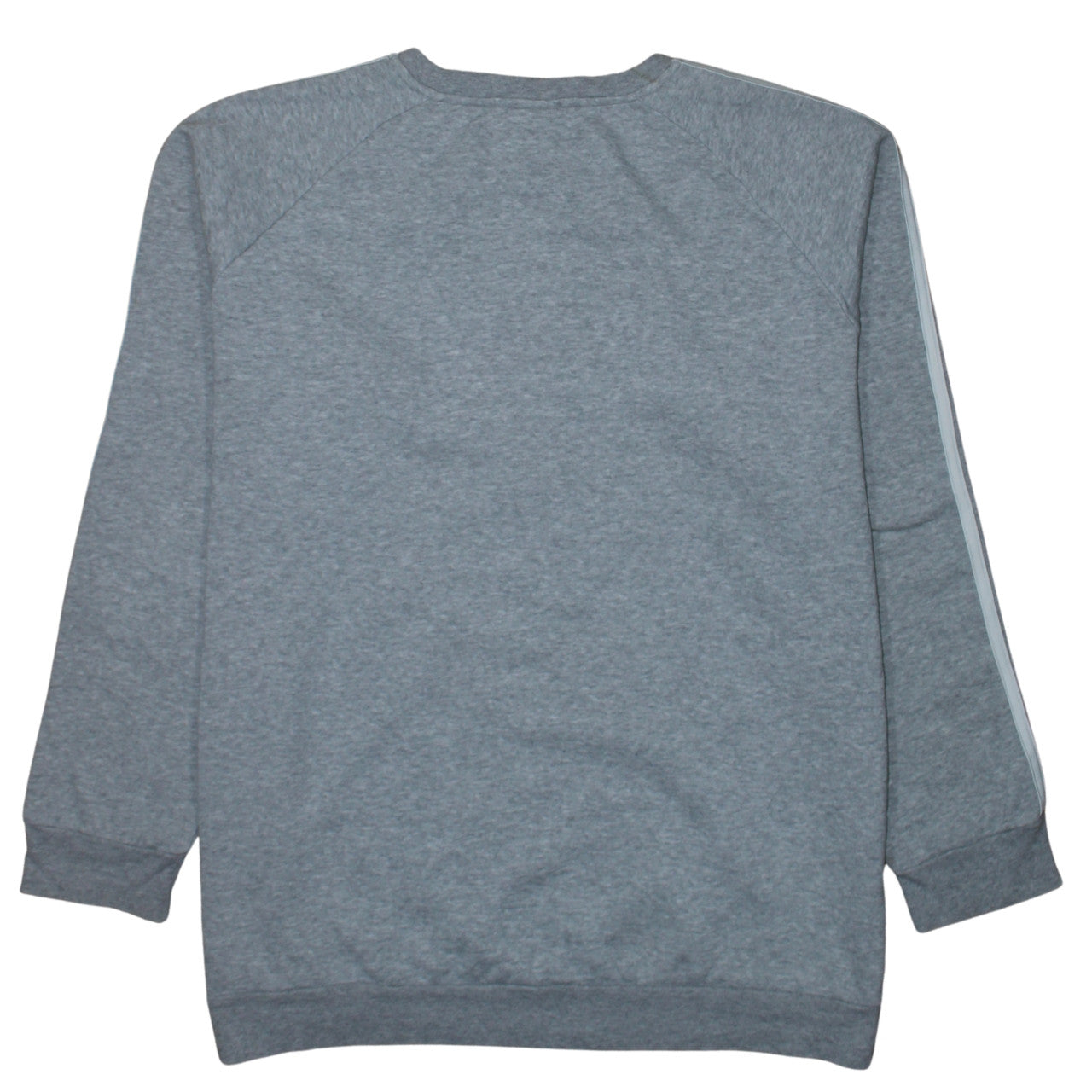 Adidas Womens Grey Crew Neck Sweatshirt M Long Sleeve Pullover