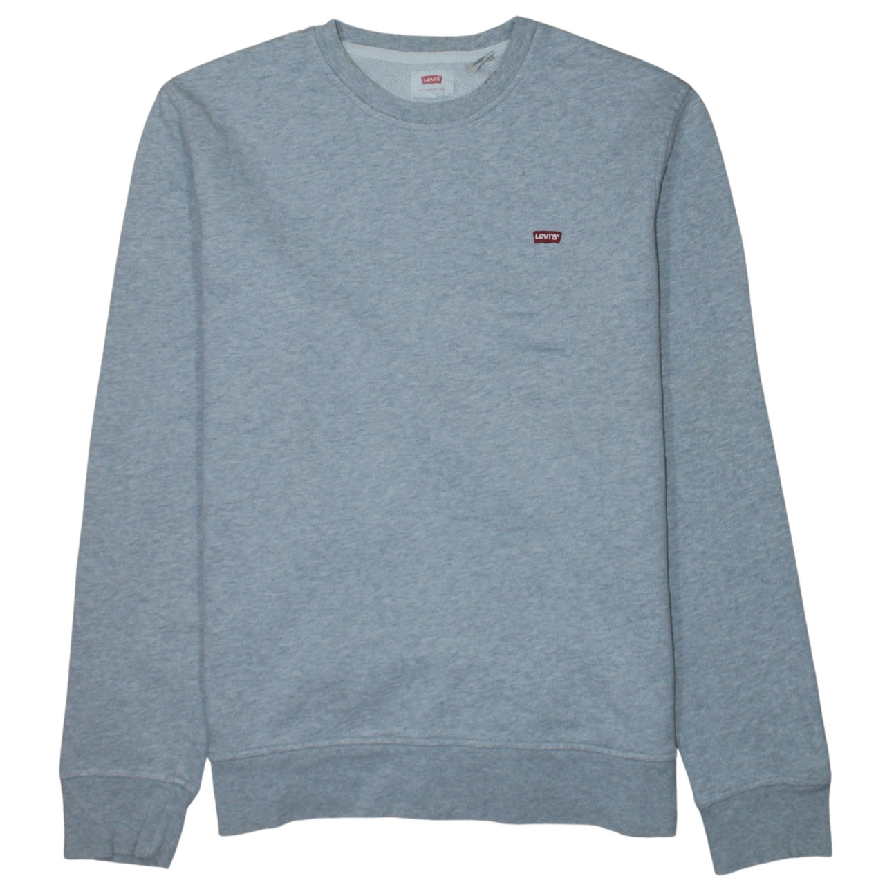 Levi's Men's Grey Crew Neck Pullover Sweatshirt Size L