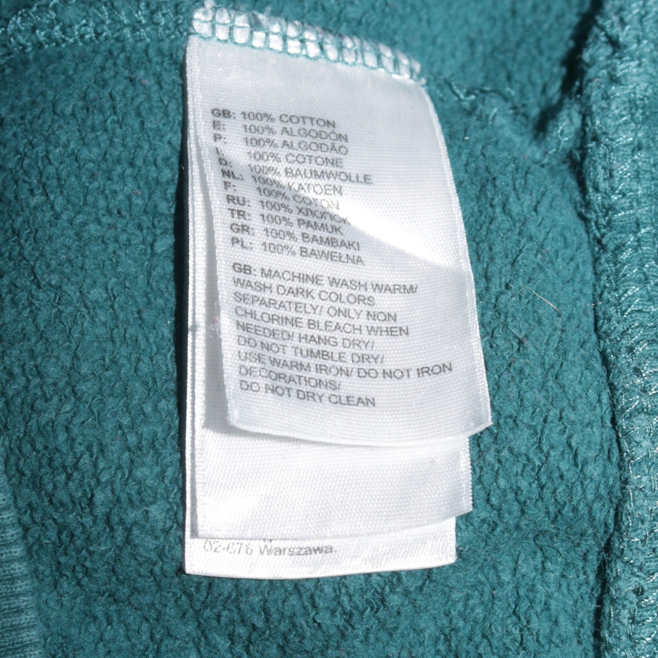 The North Face Men's Green Pullover Hoodie Size S Outdoor Cotton Sweatshirt