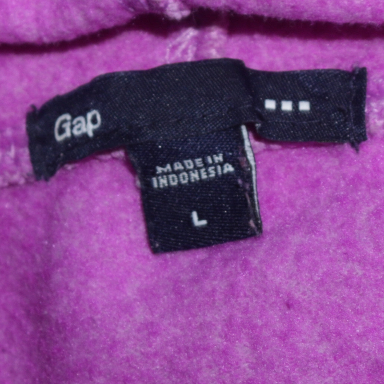 GAP Women’s Pink Pullover Hoodie L Cotton Blend Logo Casual Sweatshirt
