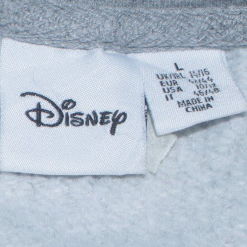 Disney Womens Grey Minnie Mouse Sweatshirt L Graphic Pullover
