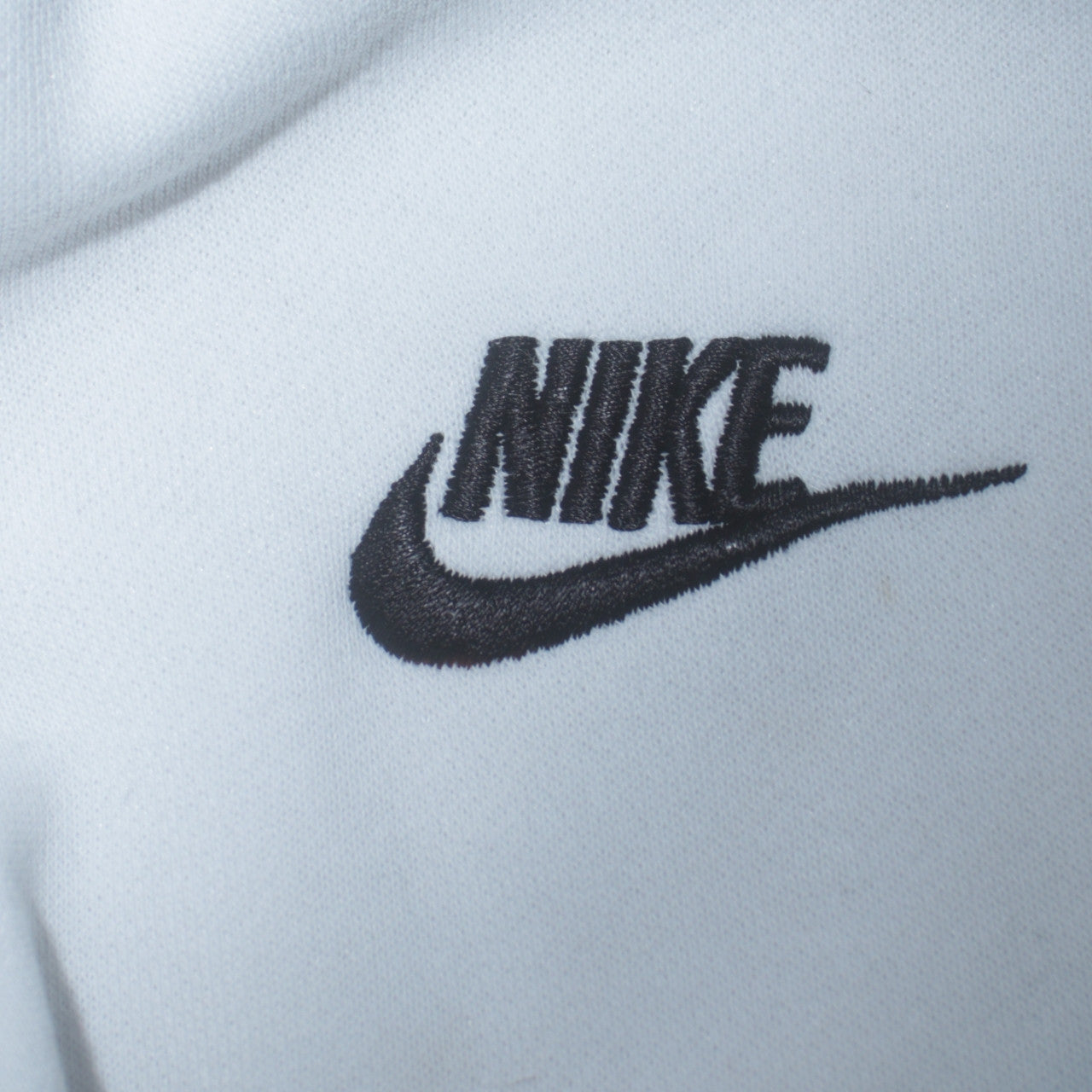 Nike Men's White Small Pullover Hoodie Sweatshirt Fleece Regular Fit