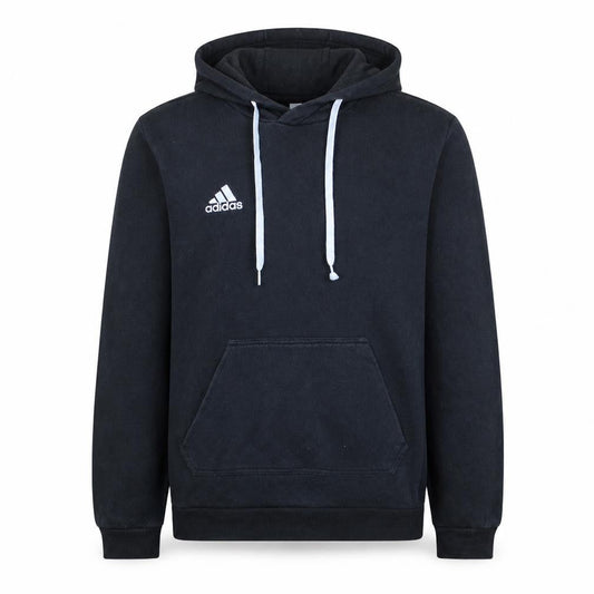 Adidas Men's Black Pullover Hoodie Size S Sports Fleece Sweatshirt