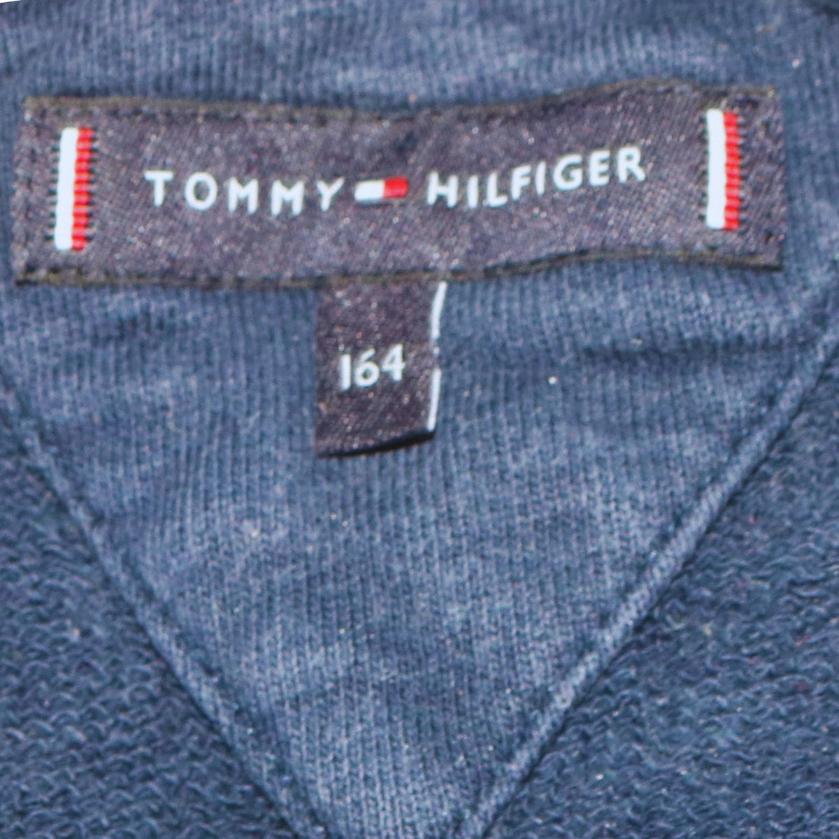 Tommy Hilfiger Boys Blue 164 Pullover Sweatshirt Embroidered Logo