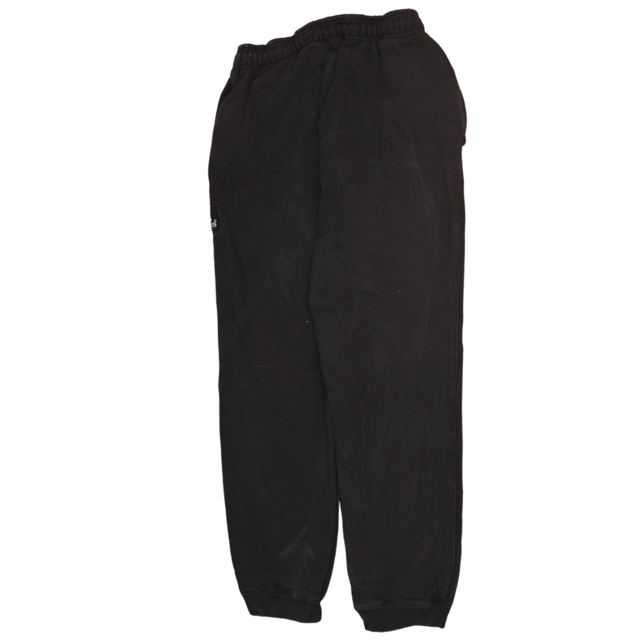 Adidas Men's Black Sweatpants Small Regular Fit Fleece Joggers