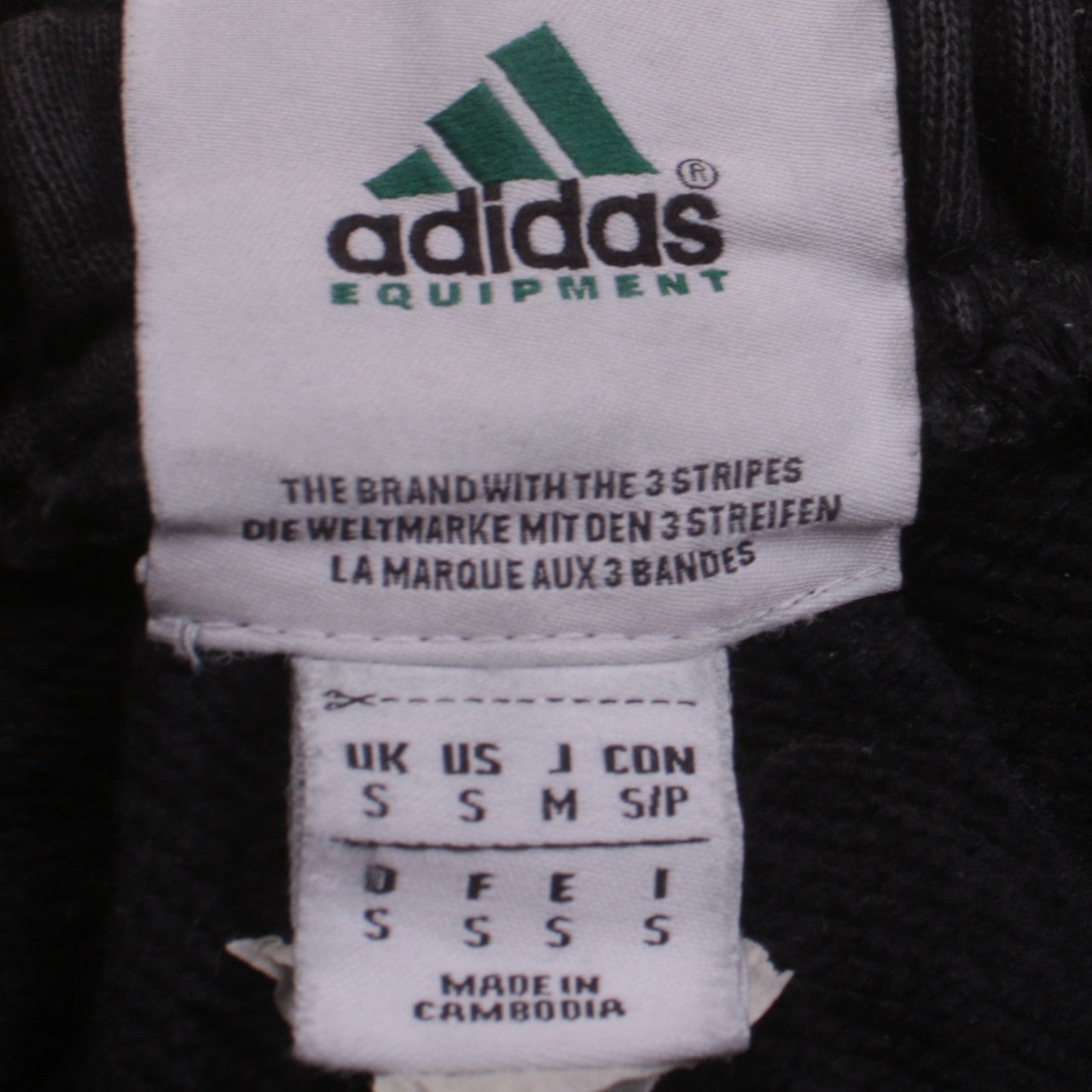 Adidas Men's Black Sweatpants Small Regular Fit Fleece Joggers